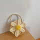 thumbnail image 5 of Monedero de paja de hombro de paja tejida flor Margarita paja verano playa foto accesorios decoración para hogar Caqui claro Los 20x30x7cm Magideal Monedero de paja, 5 of 7