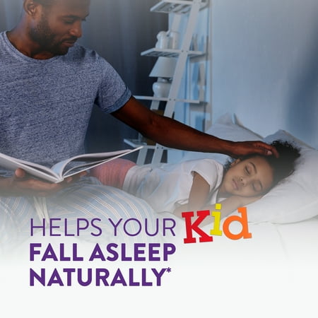 Vicks Pure Zzzs Kids Melatonin Sleep Aid Gummies,Berry, 0.5mg, 48 Ct