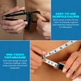 thumbnail image 5 of MEDca Body Fat Caliper Measuring Tape with Skinfold Calipers, Multicolor, 1 Pack, 5 of 10