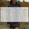 thumbnail image 3 of Costeam Womens Halloween Skeleton Print Bodycon Mini Dress Crew Neck Long Sleeve Floral Lace Detail Gothic Slim Fit Party Club Short Costume Dresses, 3 of 4