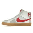 thumbnail image 2 of Nike Men's SB Zoom Blazer Mid Premium Deconstructed White University Red Gum Skateboarding Shoes, from StockX, 2 of 5