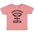 thumbnail image 3 of Inktastic Handpicked for Earth by My Sister in Heaven with Angel Wings Boys or Girls Baby T-Shirt, 3 of 5