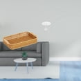 thumbnail image 2 of Cesta De Frutas Tejida, Tazón Para Aperitivos Y Plato De Pan Con Mesa Redonda De Casa De Muñecas En Miniatura Para Escritorio Y Decoración De Casa De Juegos De Jardín De Simulación., 2 of 7