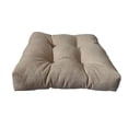 thumbnail image 3 of 19” x 19” Beige Outdoor Seating Cushions, Durable Weather Resistant (2 Count), 3 of 6