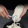 thumbnail image 6 of Clearance Cutter under $5,1pc Stainless Steel Noodle Cutter For Household Use Stainless Steel Manual Pasta Maker Noodle Making Tool Pasta Roller Cutter Sliced Noodles Noodles Artifact Noodle Too, 6 of 9
