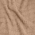 thumbnail image 4 of 60" Wide-Crinkled Paris Textured Fabric-Polyester Spandex-by The Yard for Apparel, Clothing, Accessories, Headbands, Drapery, Decorations, and DIY Projects, Tan, 4 of 4