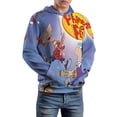 thumbnail image 5 of Phineas And Ferb Hoodie 3D Print Pullover Hooded Long Sleeve Sweatshirts Tops Blouse with Pocket for Mens Womens, 5 of 8