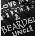 thumbnail image 5 of Love My Tattooed And Bearded Uncle Toddler Boy Girl T Shirt Infant Toddler Brisco Brands 6M, 5 of 6