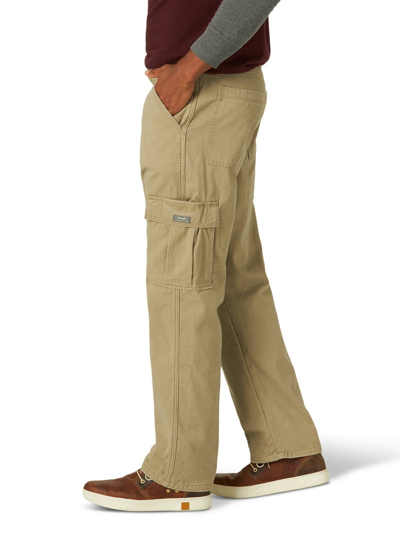 Wrangler Fleece Lined Cargo Pants Warm Durable Workwear