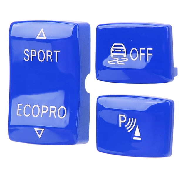 6131 9252 912-2, Wear Resistant Lightweight High Accuracy Rustproof Professional ESP Antislip Switch 3 Pcs Colorfast For Car