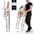thumbnail image 3 of Sweety Fox Baby High Chair Adjustable to 7 Different Heights - Foldable Highchair for Babies and Toddlers, Pink, 3 of 6