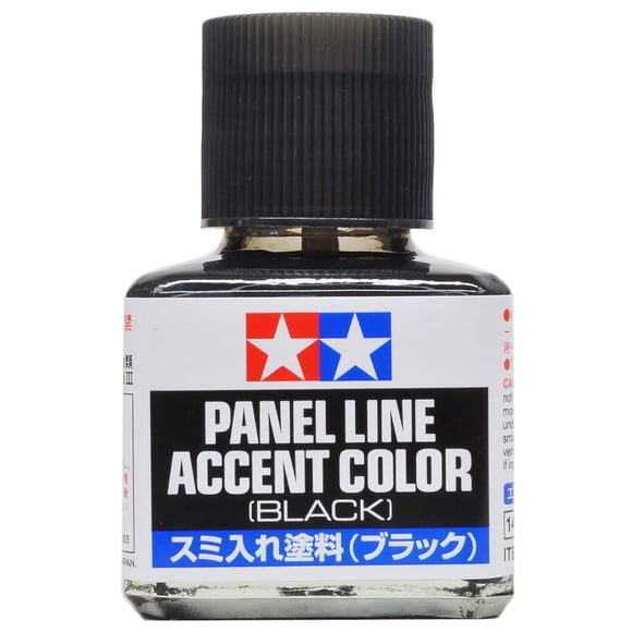 Pintura esmaltada Tamiya Panel Line Accent Black 40 ml TAM87131