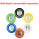 thumbnail image 1 of Termómetro redondo Digital Mini Lcd 2 en 1, higrómetro, medidor de humedad, Detector, termógrafo, instrumento para habitación interior, cocina, coche, 1 of 2