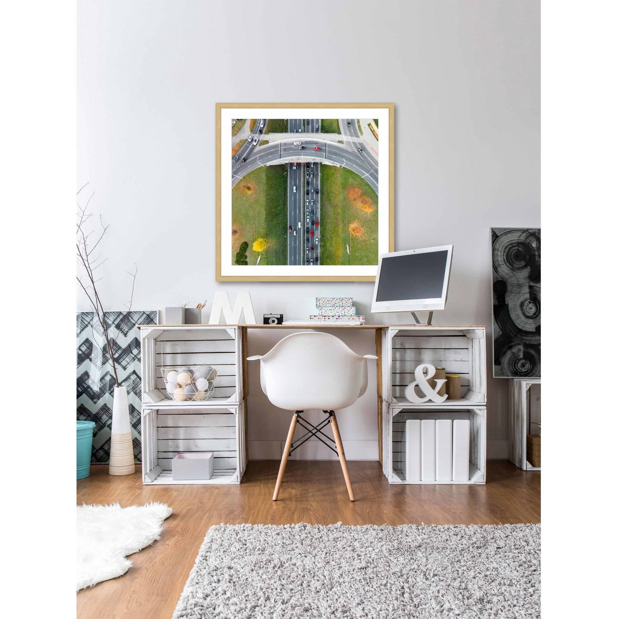"Underpass" Framed Painting Print