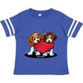 thumbnail image 3 of Inktastic Beagle Heartfelt Duo Boys or Girls Toddler T-Shirt, 3 of 5