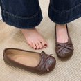 thumbnail image 6 of oqasdz Womens Casual Shoes Elegant Embroidered Mesh Breathable Flat Sandals with Satin T Strap Design for Everyday Comfort Summer Outdoor, 6 of 7
