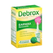 Debrox Earwax Removal Kit, Bulb Syringe and Ear Drops with Carbamide Peroxide, 0.5 Fl Oz