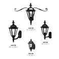 thumbnail image 3 of Hinkley Lighting H1419 Black 18" Height 1 Light Lantern Outdoor Wall Sconce In Black From, 3 of 5
