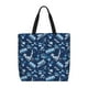 thumbnail image 1 of Fotbe Blue Bus Bolsa Tote con Estampado para Mujer, Bolsos con Cremallera, Bolsa de Hombro Casual de Gran Capacidad con Bolsillos Internos, 1 of 7