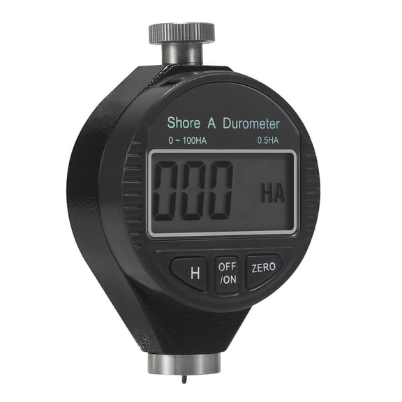 FOMIYES Black Digital Hardness Tester Shore A Durometer with Pocket Size for Home Use