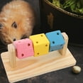thumbnail image 4 of Pretyzoom Rabbit Chew Toys Wood Platform Toy Multi Dental Health Cage Enrichment for Rats 1Pack, 4 of 8