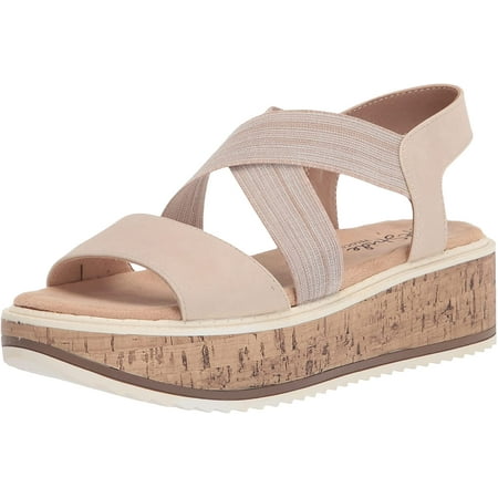 

LifeStride Womens Clementine Sandal 7.5 Almond Milk