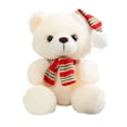 thumbnail image 1 of ¡Ofertas! Regalos navideños de Hiroekza, adornos navideños, bufanda, lindo oso de peluche, sombrero navideño, oso de peluche, muñeco de tela, 1 of 6