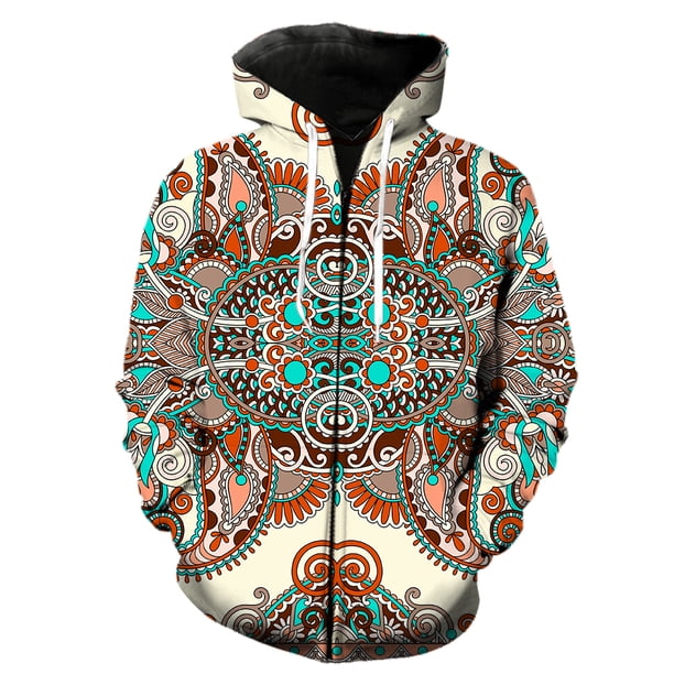 Sudadera con capucha y cremallera estilo ucraniano para hombre, estilo hip hop, unisex, para adolescentes, con estampado 3D, estilo Harajuku de gran tamaño, de manga larga, informal, a la moda
