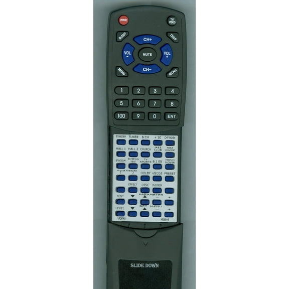 Replacement Remote for YAMAHA V6283500, RTV6283501, RAV222, RXV1000RDS