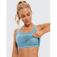 thumbnail image 3 of CRZ YOGA Butterluxe Women’s Yoga Tank Top Scoop Neck Racerback with Built-in Bra, 3 of 3