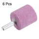thumbnail image 3 of Uxcell Abrasivo Montado 1/4" Vástago 1.1" Diámetro 60 Grano Bits de Piedra Cilíndrica para Herramienta Rotativa 6Pack, 3 of 5