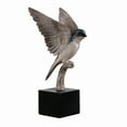 thumbnail image 3 of Small Swallow On Branch Lifelike Bird Resin Home Tabletop Decor, 3 of 4