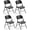 4-Pack Black, variant on Fenbeli Folding Plastic Chair, 6-Pack, Black