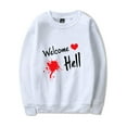 thumbnail image 2 of Hecatia Lapislazuli sweatshirt   Anime  Touhou Project  sweatshirt  Long Sleeve CrewNeck Sweater Men/Women novelty pullover, 2 of 8