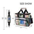 thumbnail image 3 of FORMRS Insulated Cooler Bag 24 Cans Capacity Soft Leakproof Lunch Box with Side Pockets, Yellow Seaside, 3 of 7