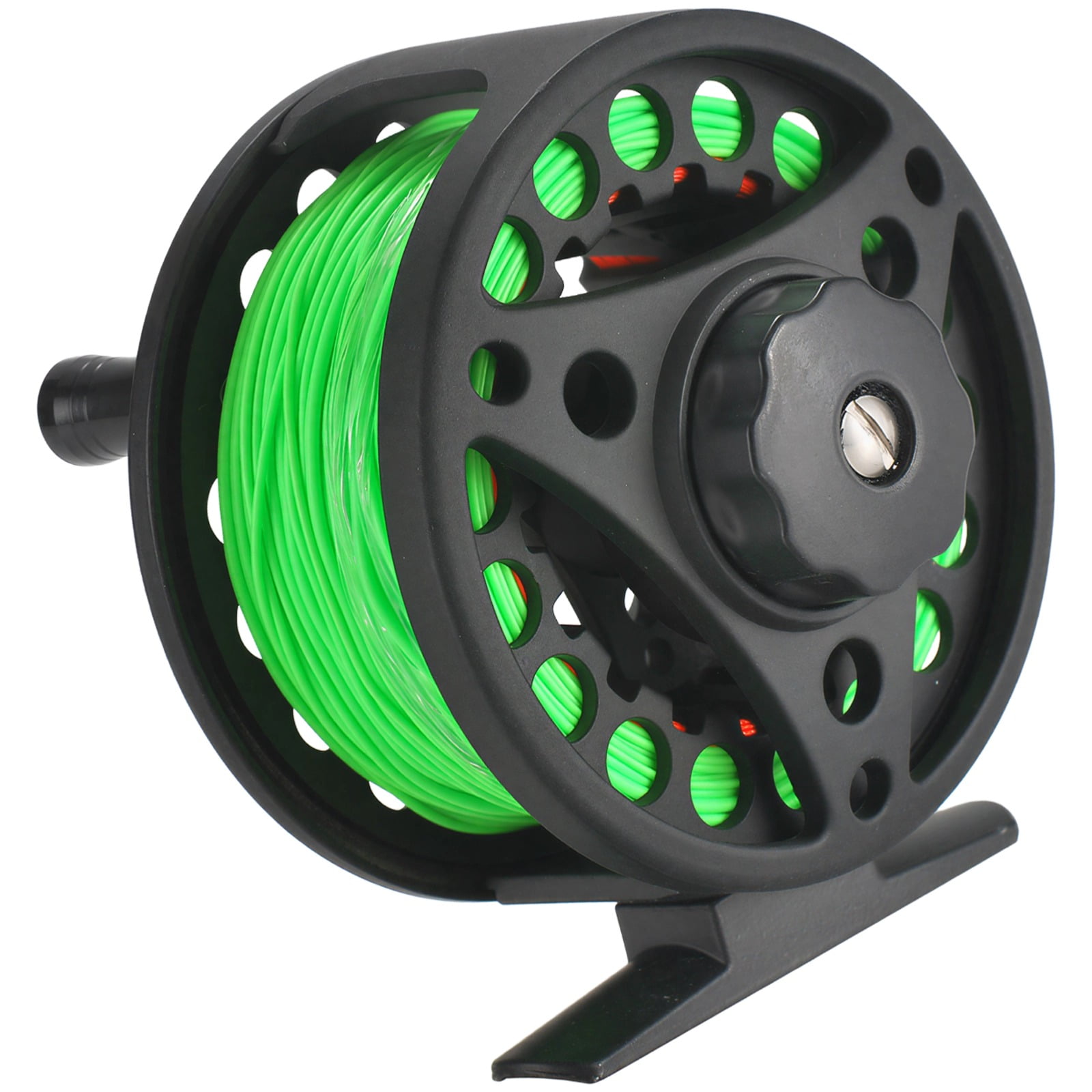 Aluminum Alloy Fly Fishing Reel 3.4 in / 8.5 cm Outer Diameter Front Stirring Reel Fly Fishing Reel Export Fishing Reel Fishing Line Reel Rock Fishing Reel