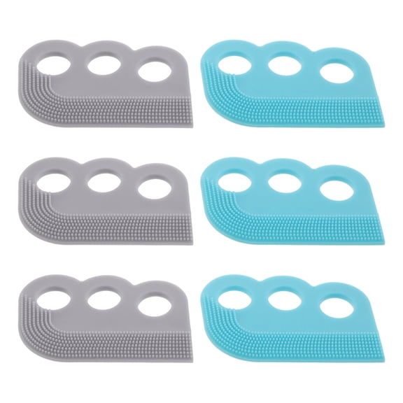 FOMIYES 6-Pack Soft Brush Pet Hair Remover for Dogs, Cats & Small Animals - Effective Home Cleaning Tool
