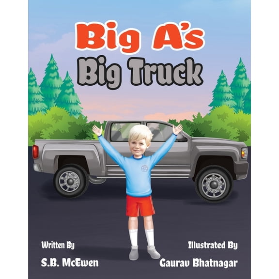 Big A's Big Truck, (Paperback)