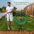 Garden Hose Holder, Freestanding Water Hose Holder, Detachable Heavy