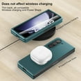 thumbnail image 6 of Case for Samsung Galaxy Z Fold 5 (2023) with Cover Screen Protector, Thin Hard PC Phone Case for Galaxy Z Fold5 - Green, 6 of 14