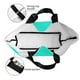 thumbnail image 4 of Fotbe Turquoise Light Blue Bolsa Tote Estética de Lona con Estampado para Mujer - Bolsa Reutilizable de Hombro Casual para Vacaciones, Compras, Trabajo y Gimnasio, 4 of 8
