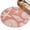 Coral red, variant on Round Rugs 5Ft, Turquoise Starfish Coastal Round Area Rug Washable Indoor Throw Carpet, Shell Summer Beach Nautical Soft Non Slip Circle Rug for Cabinet Bathroom Home Decor Aesthetic