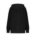 thumbnail image 6 of UPPADA Oversized Hoodies for Women Fall Winter Jackets Clothes Y2k Cute Crewneck Sweatshirts Loose Pullover Tops Fashion Outfits Tops with Pockets Black,L, 6 of 6