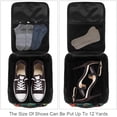 thumbnail image 3 of Toucan Polyester Shoe Boxes Organizer, 23x31cm/9x12in Stackable Storage Solution for Closet or Entryway, 3 of 7