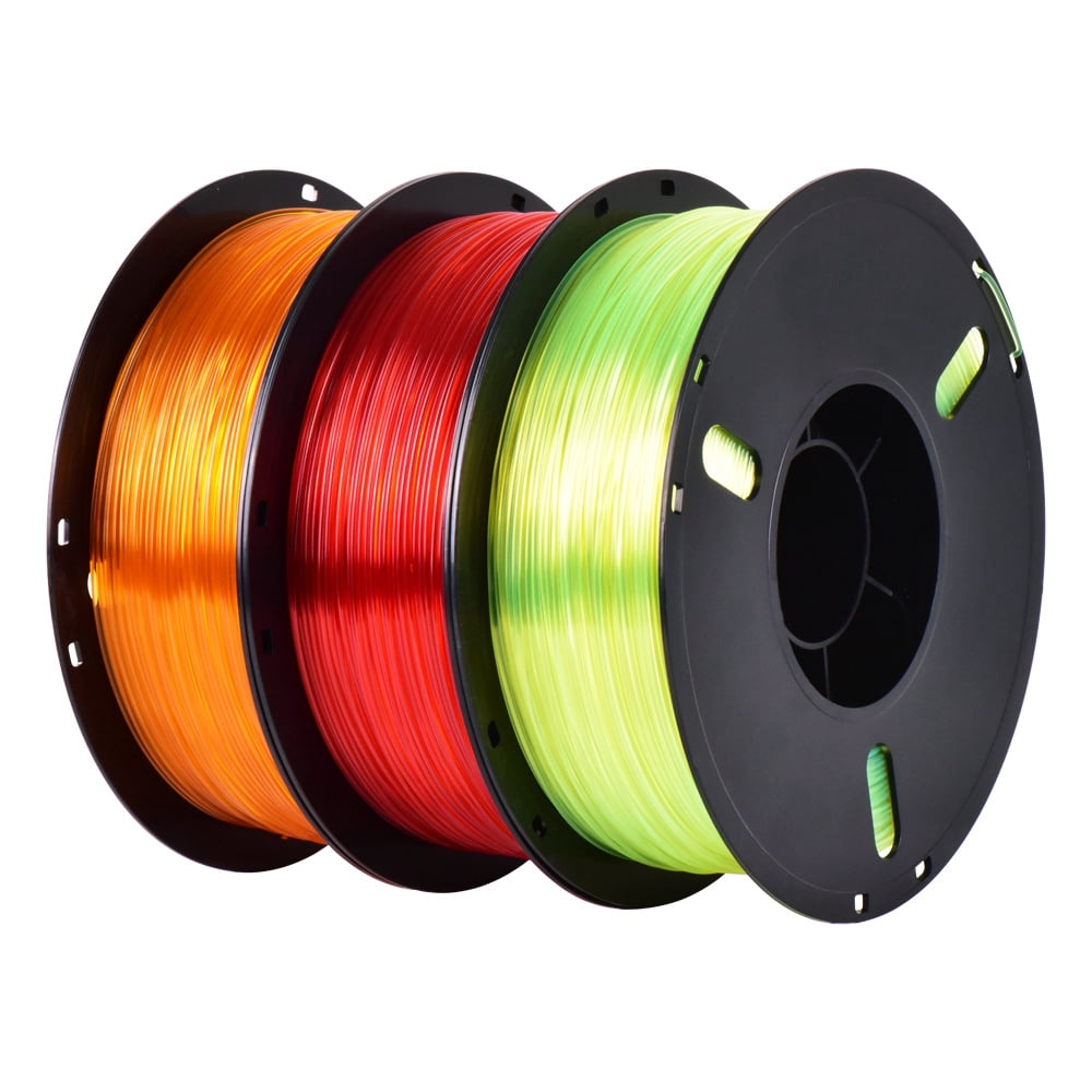 High Strength PETG 3D Printer Filament Durable PETG Printing Consumables  Impact Resistant Heat Resistant Smooth Printing, Low Warping No Clogging Universal for Most FDM 3D Printers