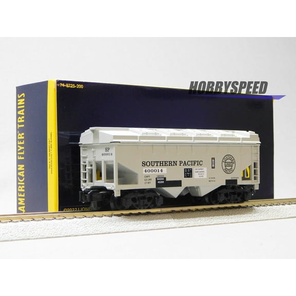 American Flyer Southern Pacific 2 Bay Covered Hopper #400014 S Gauge