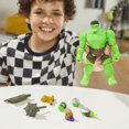 thumbnail image 6 of MixMashers Marvel Avengers Hulk Toy, 5” (12 cm) Avengers Deluxe Mix-&-Match Figure, 4+, 6 of 12