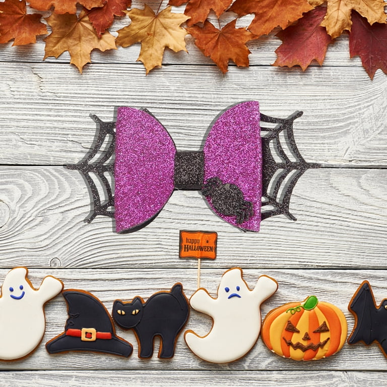 Halloween Bat Hair Clips Set 20 Pcs Black Alligator Clips Hair Accessories Amazon.com : HIFANMM Bat Hair Clips Halloween Hair  main image 4