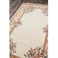 thumbnail image 2 of Momeni Harmony India Hand Tufted Wool Transitional Ivory Area Rug 4' X 4' Round, 2 of 5