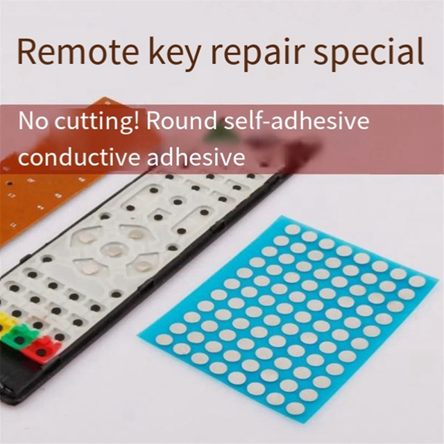 3.5mm Remote Control Button Repair Conductive Tape Game Console Handle Button Contact Failure Repair Accessories
